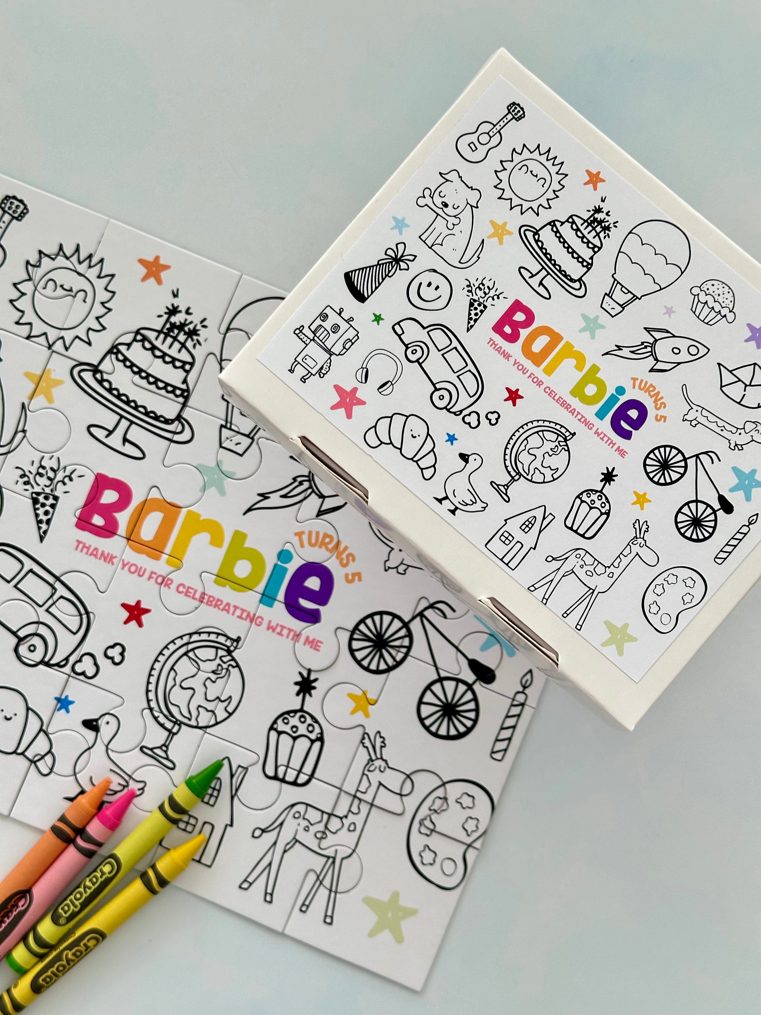 Puzzle Favor · Color Me Puzzle Collection