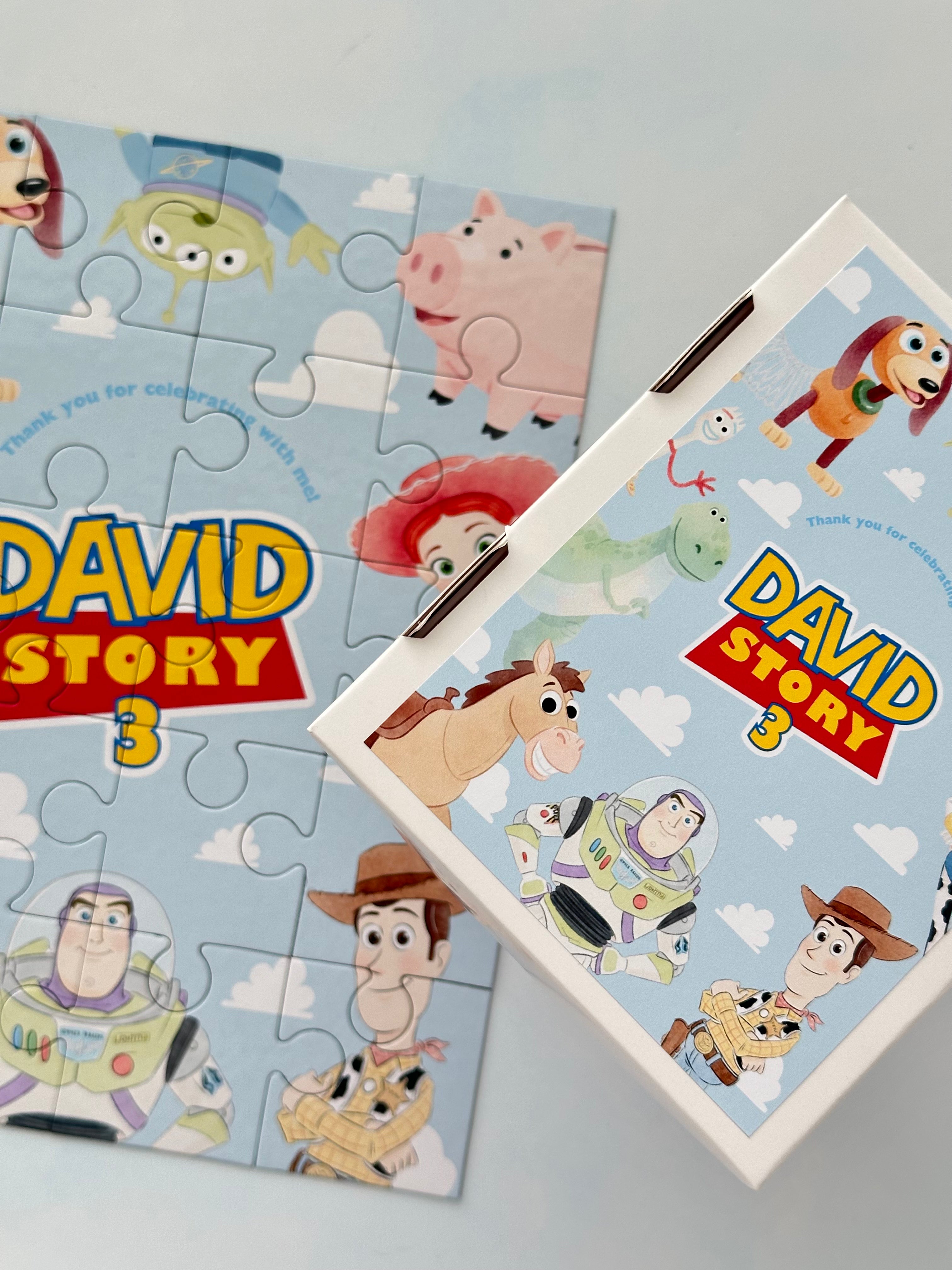 Puzzle Favor · Blue Toy Story Collection
